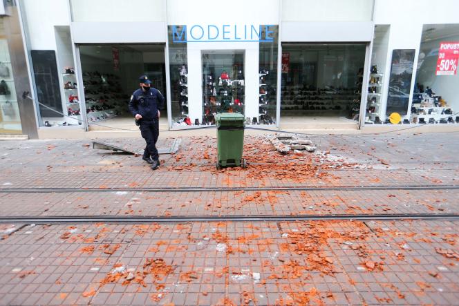 The earthquake was particularly felt in the Croatian capital Zagreb on 29 December.