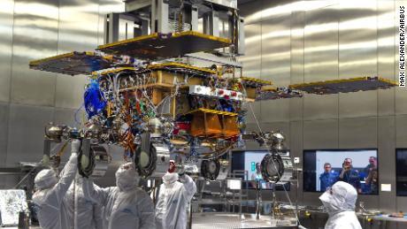 The Mars rover is expected to be launched late this year until 2022, in part because of the coronavirus