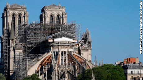 A year after the fire, the reconstruction of Notre Dame is pending due to the coronavirus