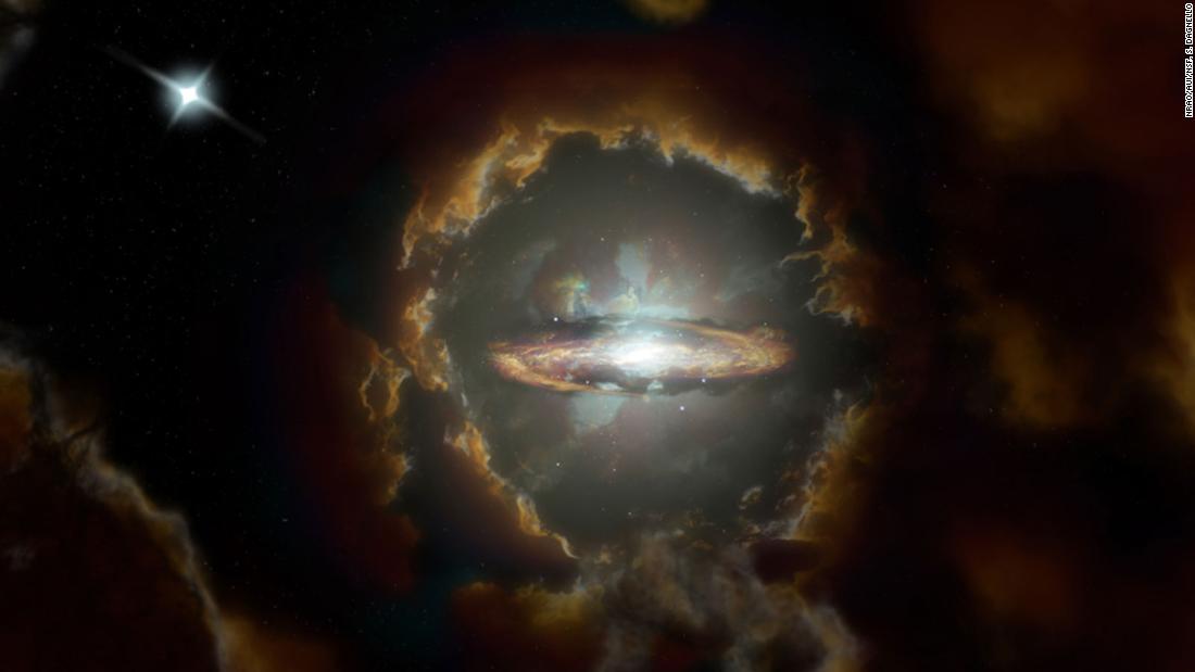 Astronomers find the Wolfe Disk, a galaxy that shouldn't exist in the distant universe

