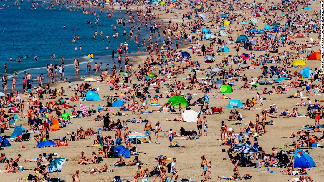 The chaos of the beach threatens Europe with rising temperatures

