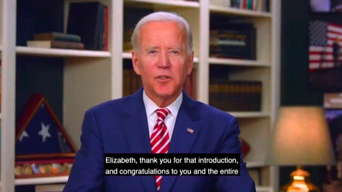 Biden is anticipating the 2016 Clinton pace


