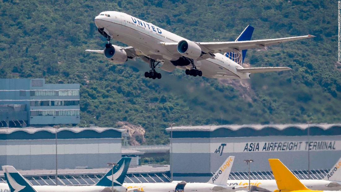 Delta and United Airlines have reached growing tensions between the United States and China

