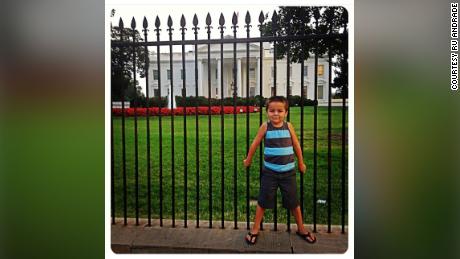 Jack Rico was standing in front of the White House when he was four years old. 