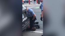 4 Minneapolis policemen fired after the video showed a kneeling on the neck of a black man who then died 