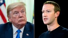 Trump and Zuckerberg spoke on the phone on Friday