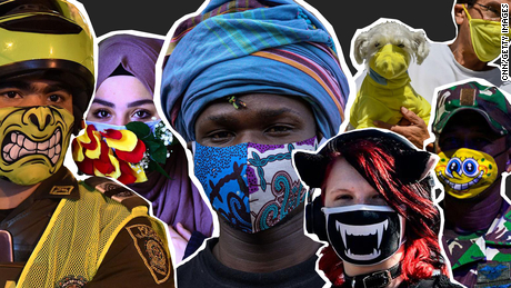 In 2020, masks are not just for protection - they are used to make a statement