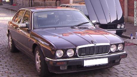 Police say this Jaguar car was originally registered in the suspect's name, but the day after Madeleine's disappearance, the car was re-registered with someone else in Germany.
