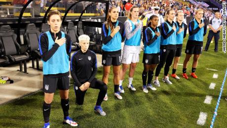 US Soccer has repealed policy requiring players to stand for National Anthem 
