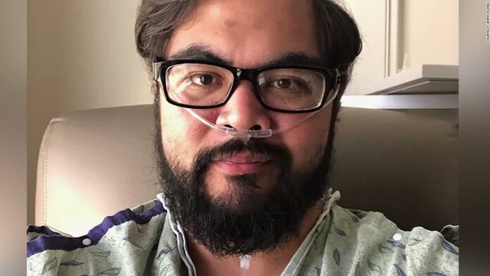 A healthy 30-year-old man went to a crowded bar. He ended up in a hospital on a breathing tube