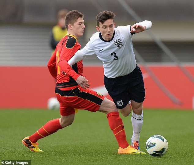 Chilwell (right) rose up through the youth teams for both Leicester City and England
