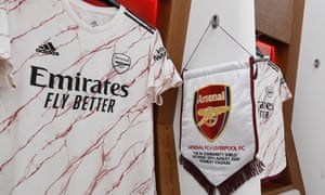 Arsenal’s new away kit.