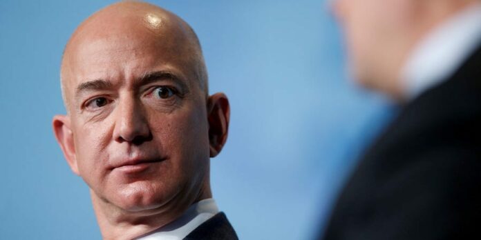 Amazon protesters set up guillotine outside Jeff Bezos' home