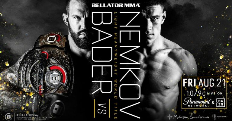 Bellator 244 results: Live streaming play-by-play updates | ‘Bader vs Nemkov’