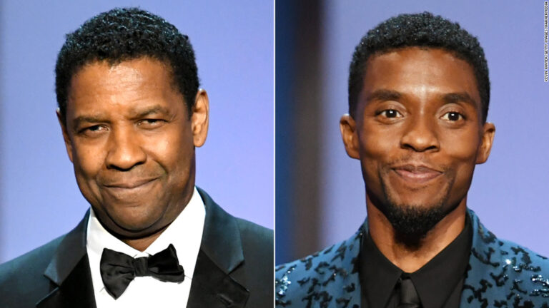 Denzel Washington, who the moment paid Chadwick Boseman’s tuition, pays tribute