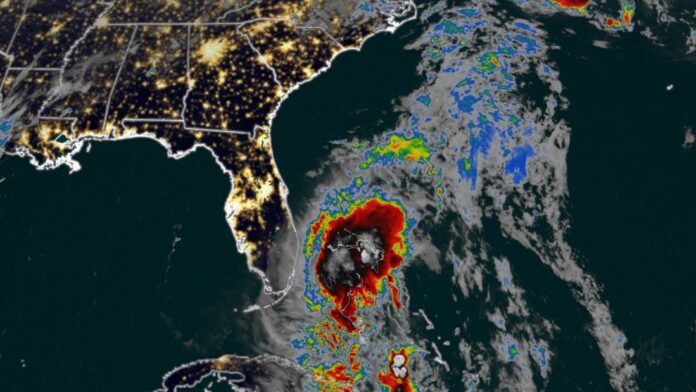Florida feels first rain and winds of Tropical Storm Isaias
