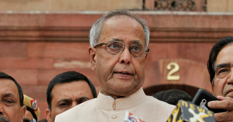 Former President of India, Pranab Mukherjee, Dies at 84