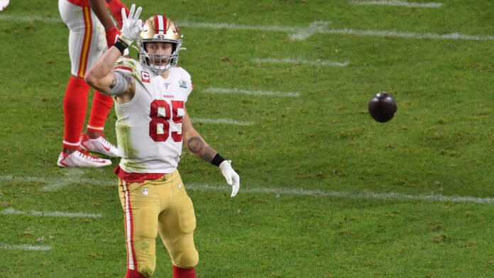 George Kittle channels Ric Flair to celebrate 49ers contract extension