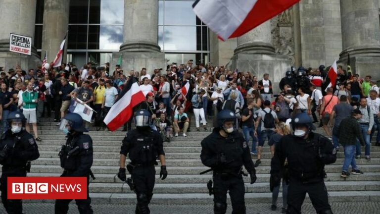 Germany coronavirus: Anger following try to storm parliament