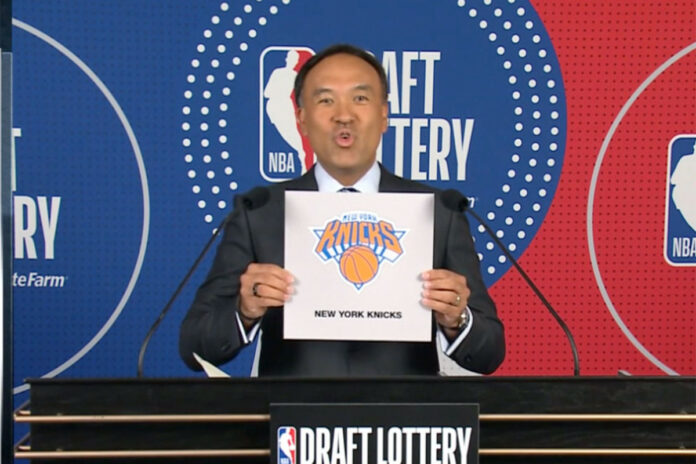 Knicks get the No. 8 pick