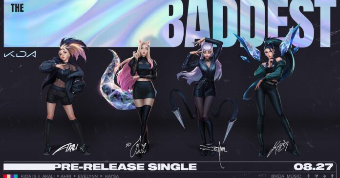 League of Legends’ virtual K-pop group K/DA is back with a new song