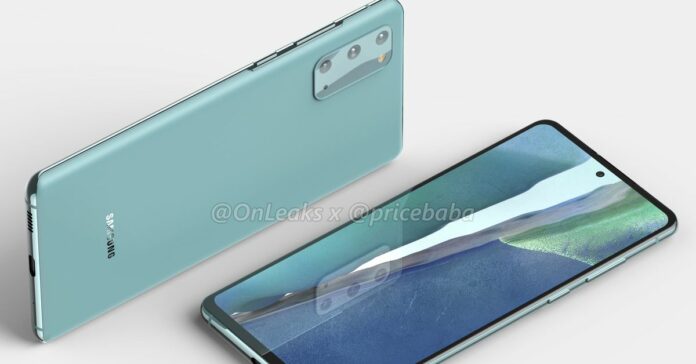 More affordable Samsung Galaxy S20 ‘Fan Edition’ emerges in leaked renders