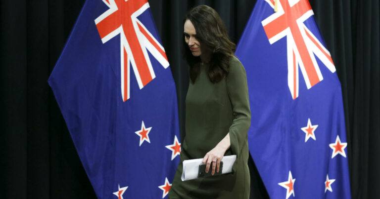 New Zealand leader Jacinda Ardern calls Trump’s declare of virus surge “patently improper”