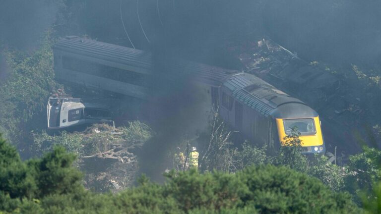 Numerous companies examine lethal Scotland practice derailment