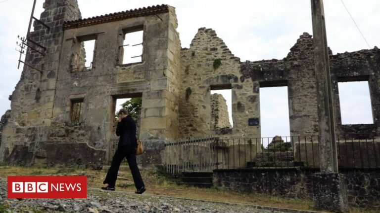 Oradour-sur-Glane: Uproar right after France Nazi massacre web-site vandalised