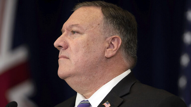 Pompeo breaks diplomatic tradition with conference speech, touts Trump international plan agenda