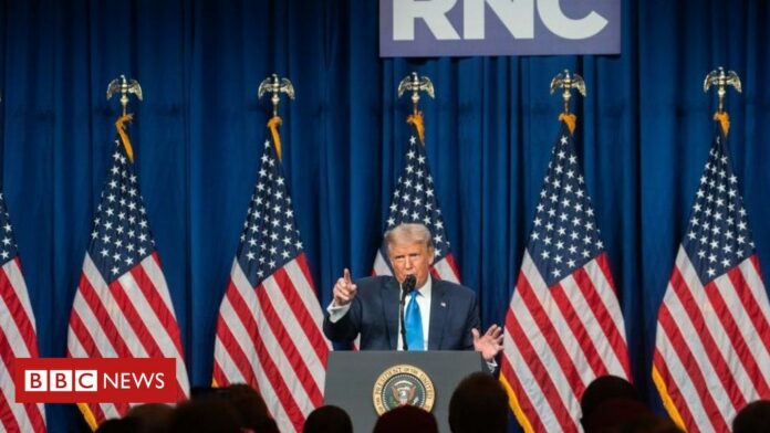 RNC 2020: Trump warns Republican convention of ‘rigged election’