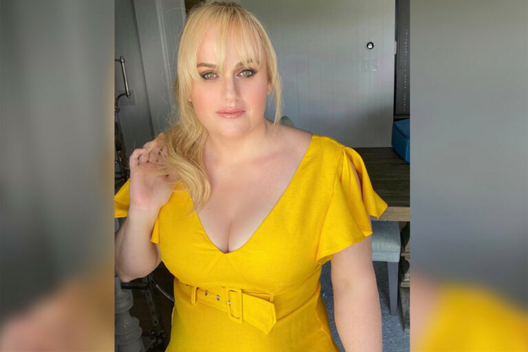 Rebel Wilson designs yellow dress even though continuing ‘year of health’ transformation