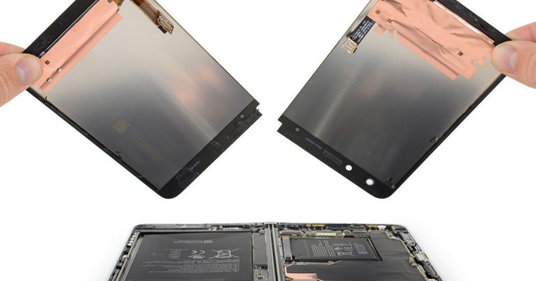 Micro .ft Surface Duo Teardown: An Engineering Wonders That Do Repairs