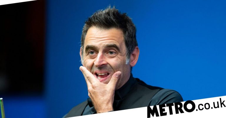 Ronnie O’Sullivan and Mark Williams react to the defeat of the Foggers at the European Masters