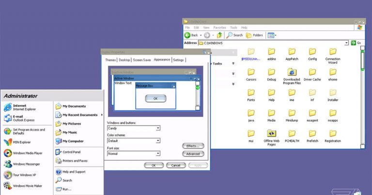 Microsoft .ft had a secret Windows XP theme that made it look like a Mac