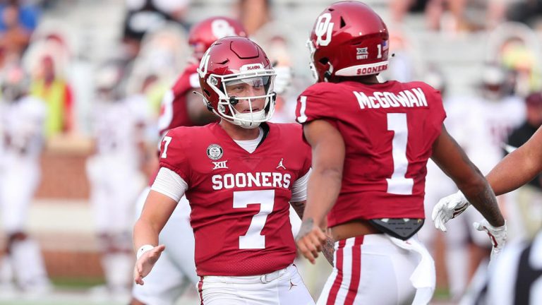 College Football Scores, NCAA Top 25 Rankings, Week 2: Ehlinger of Texas, Ratler of Oklahoma wins