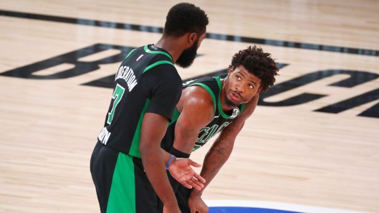 Frustration in the downplay locker room following the loss to the Boston Celtics Miami Heat