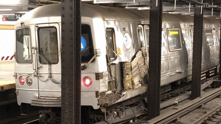 NYC subway crash: Northbound train derails after debris strikes station at Chelsea, Manhattan