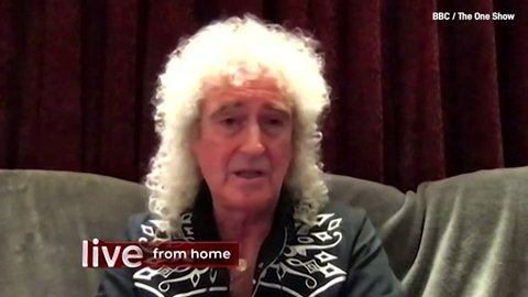 Brian May updated picture about his health: BBC