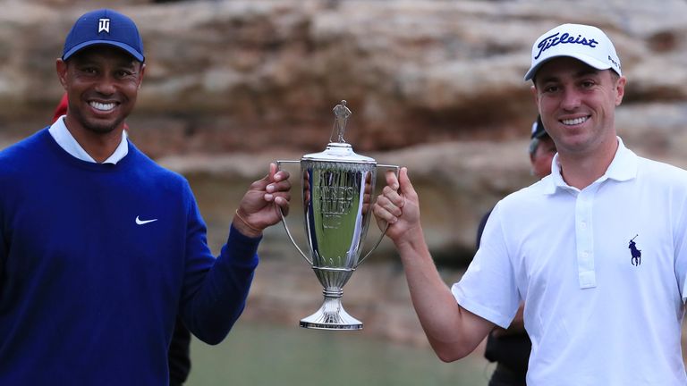 Tiger Woods and Justin Thomas Payne won the Valley Cup