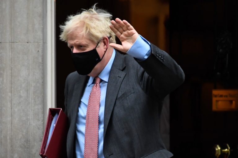 UK Prime Minister Boris John urges Britain to follow rules to avoid lockdown