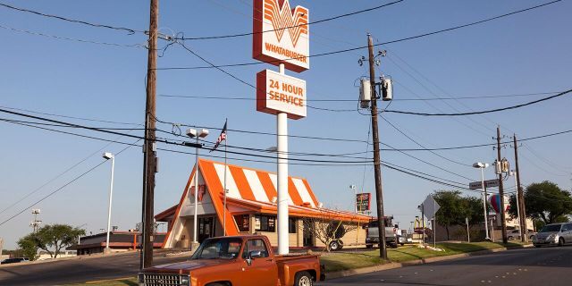 An employee of W Dairy Tuberger instinctively flipped over drinks due to his former job at Dairy Queen.