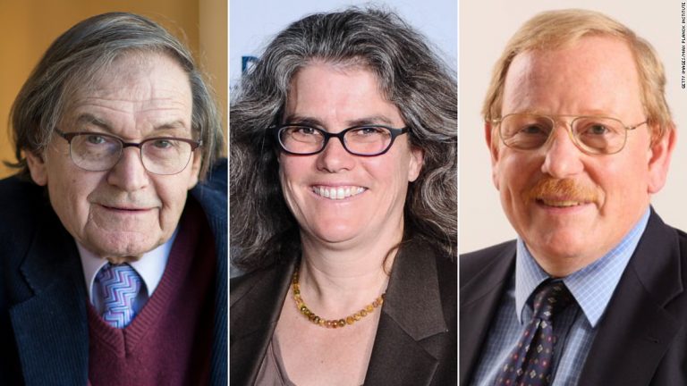 Roger Penrose, Reinhard Ganzel and Andrea Gage awarded the Nobel Prize in Physics for their discovery of black holes