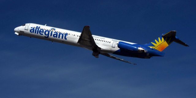 The incident happened over the weekend on a Las Vegas-based budget airline.