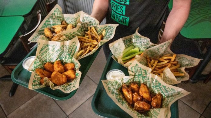Wingstop test using chicken thighs as the price of the wing increases

