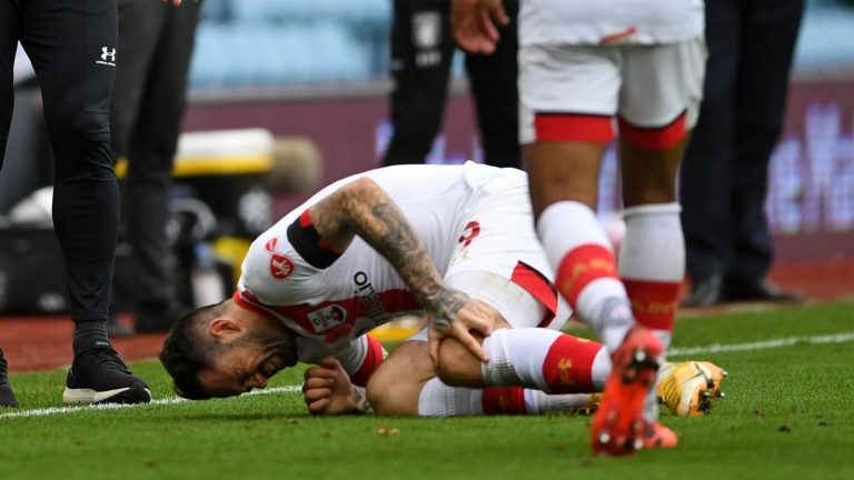 Danny Ings: Southampton striker has no serious knee injury