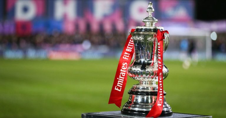 The FA Cup second round fixture has been confirmed as Wembley continue on its way