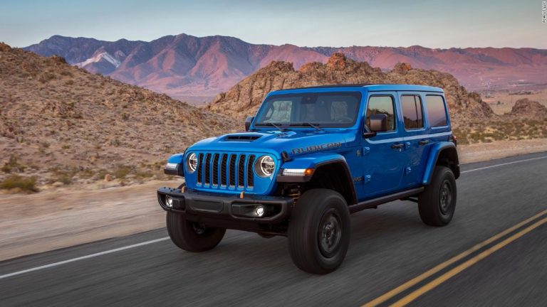 Jeep unveils high-horsepower V8 Wrangler