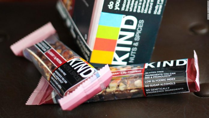 Manufacturers of M&M and Sneakers are buying kind bars in a bid for a healthy snack

