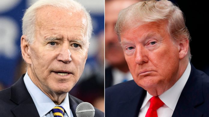 Reality and fantasy clash over Thanksgiving in Trump and Biden

